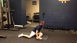 DAC Baseball - Mobility - Seated Active Hip External/Internal Rotation Mobilization