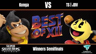 Konga (Donkey Kong) vs TS | JDV (Pac-Man) - Ultimate Winners Semifinals - Best Of XII The "II"