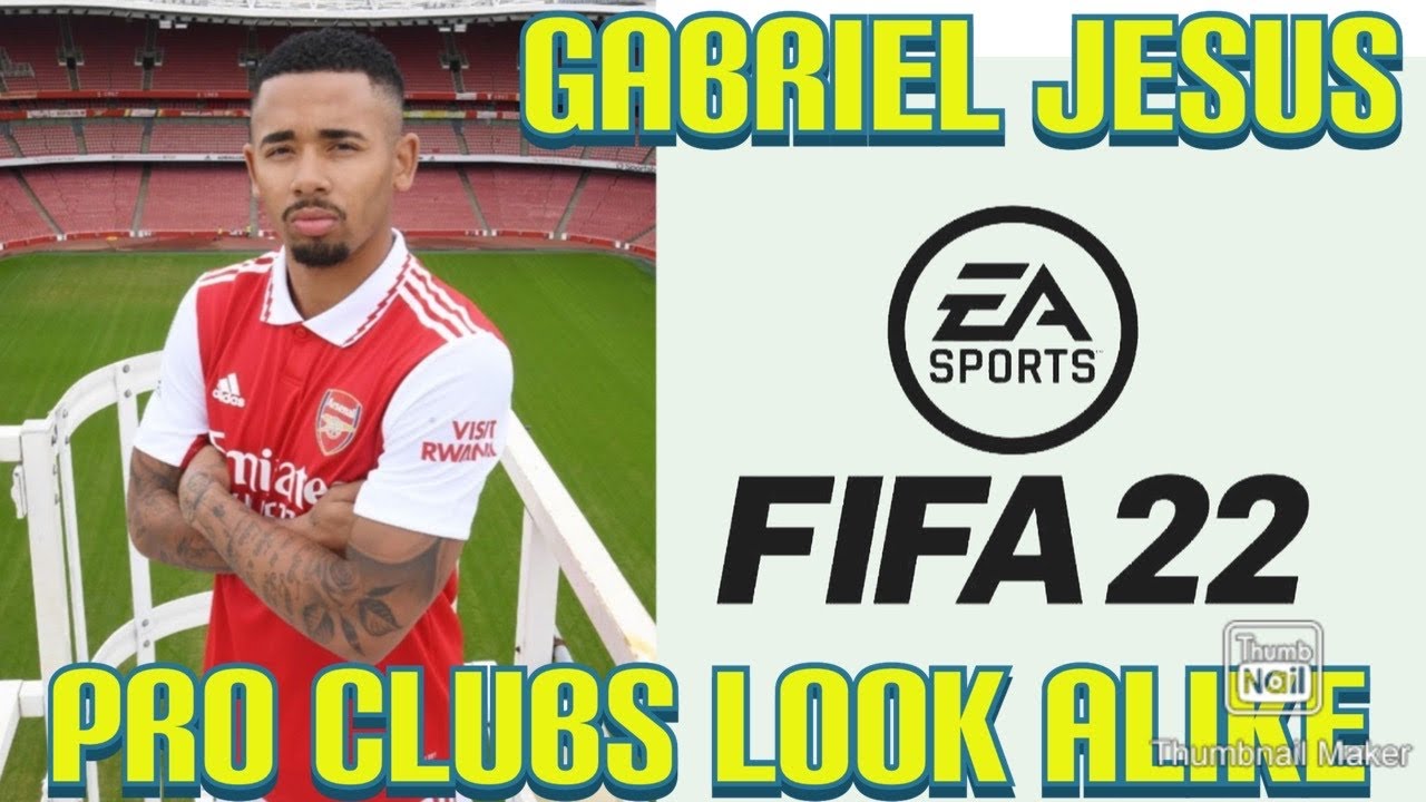Gabriel Jesus- FIFA 22 Pro Clubs Look