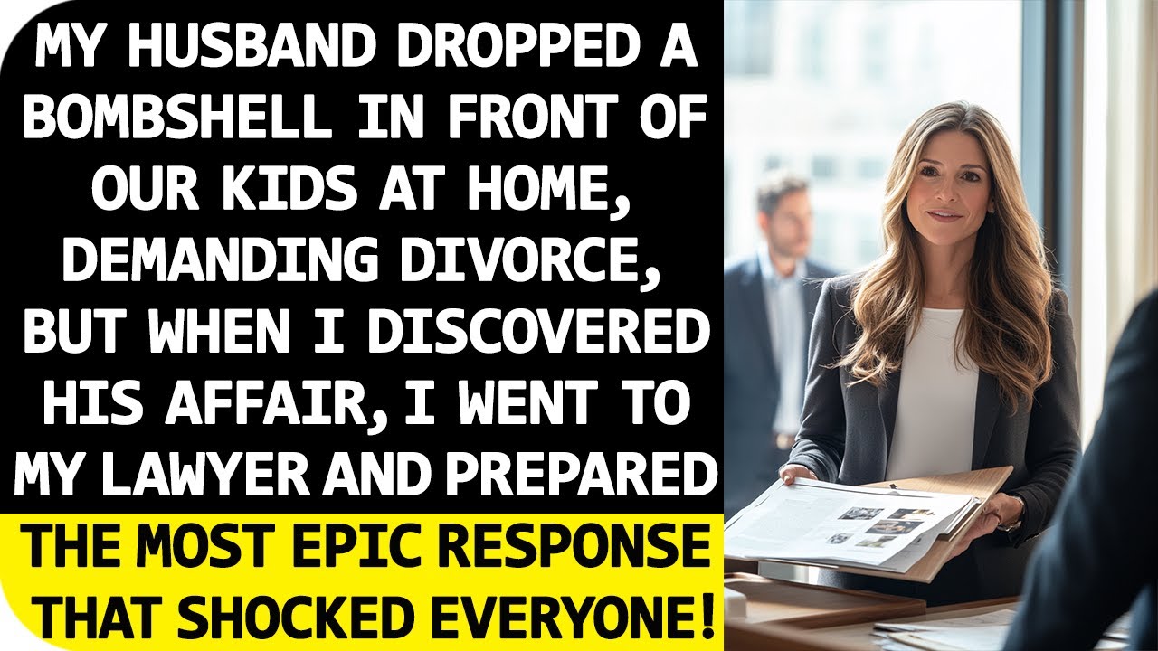 WHEN MY HUSBAND DEMANDED A DIVORCE AFTER A LONG MARRIAGE, I QUIETLY AGREED AND SIGNED THE PAPERS. AS