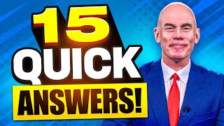 15 ‘QUICK ANSWERS’ to TOUGH INTERVIEW QUESTIONS! (The BEST ANSWERS to COMMON INTERVIEW QUESTIONS!)