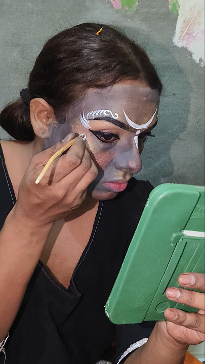 viral kali mata makeup artist #music #bhajan #kali #maakali #jaimatadi #makeup #bhajan