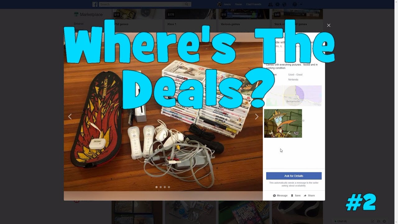 Finding Game Deals Online 2 More Facebook Marketplace Deals... YouTube