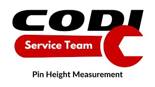 Learn how to measure pin height on a can seamer