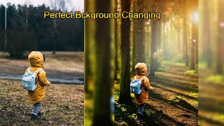 Remove Background in Photoshop Add Some Dramatic Lights | Photoshop Tips