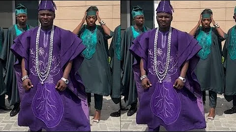 See the Dance Grand Entrance! Actor Kamo State Storms His Wedding in Style
