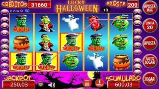 Lucky Halloween Caça Níquel - Android Game screenshot 1