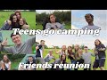 Teens Go Camping | friends reunion