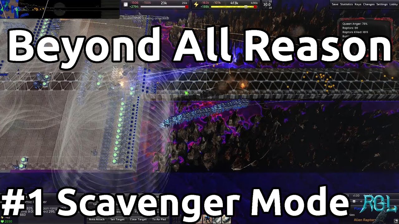 Beyond All Reason RTS Gameplay Scavenger Mode 1 YouTube Beyond All Reason RTS Gameplay Scavenger Mode 1 YouTube