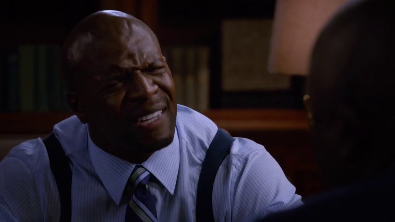 Brooklyn Nine Nine Moo Moo Terry and Holt Scene (Without The Jokes