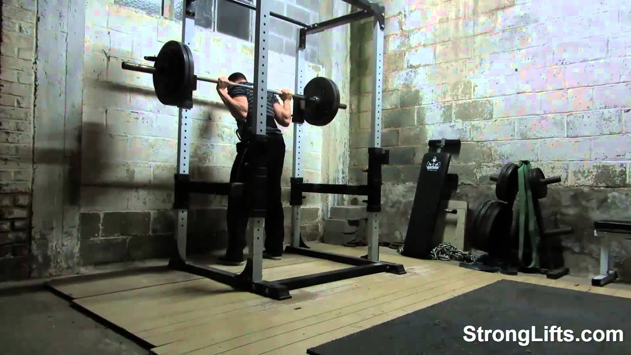 Mehdi's Workout Monday March 18th 2013 StrongLifts YouTube