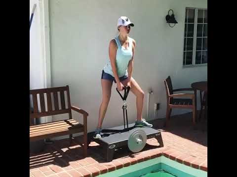 Kate Upton Hard Workout Training