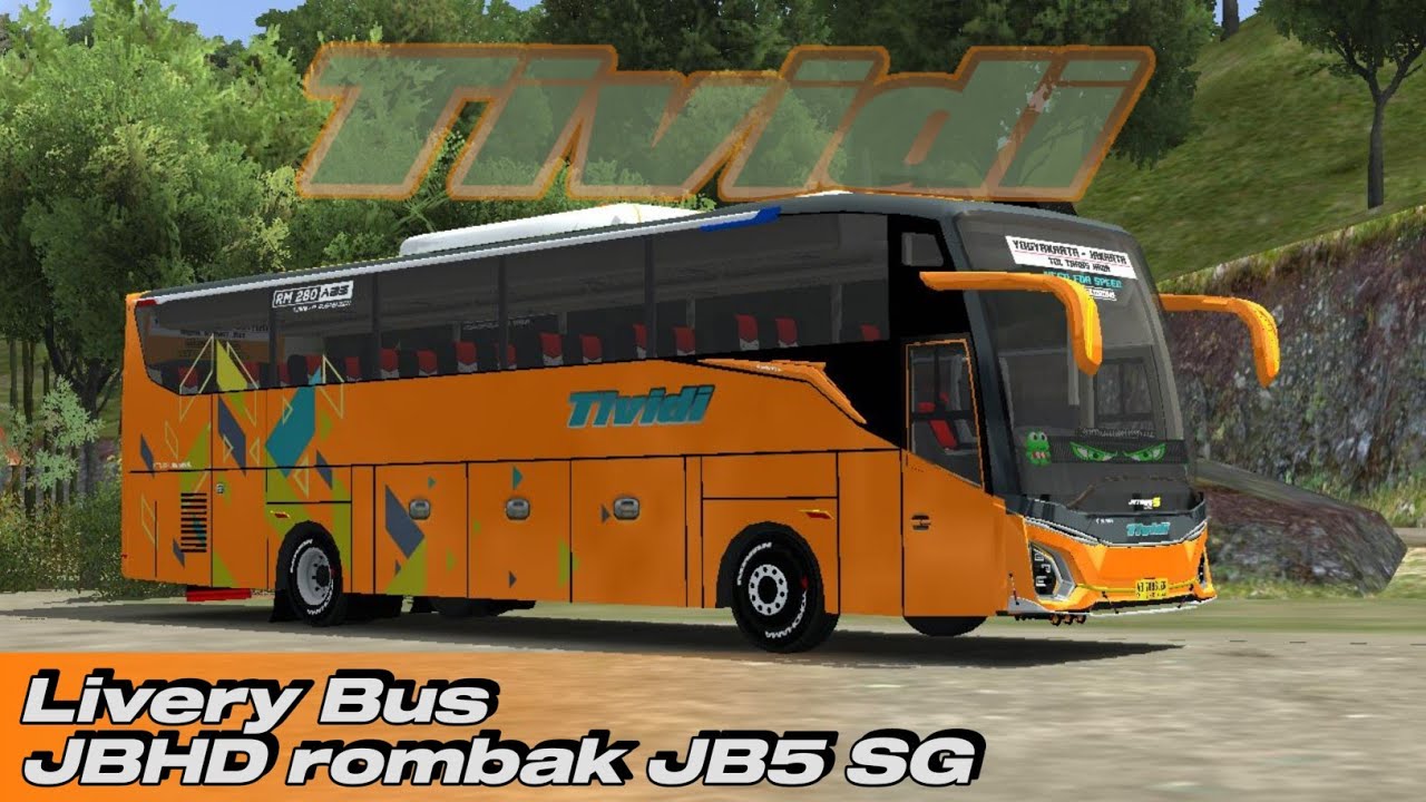 TIVIDI ‼️ LIVERY BUS JBHD TO JB5 SG | BUSSID V4.3.4