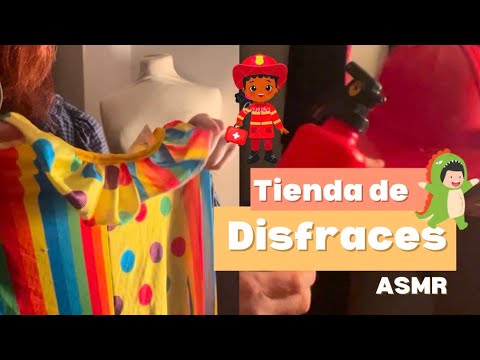 ASMR 🦺👘Tienda de disfraces Carnaval 🐲🥸 ASMR Soft Spoken español Roleplay