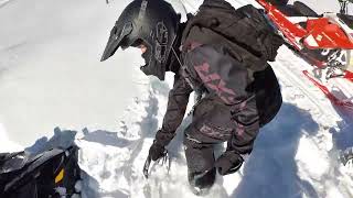 Side-Hilling on a snowmobile. Tips Snowmobile Sidehilling Tips Ep 21