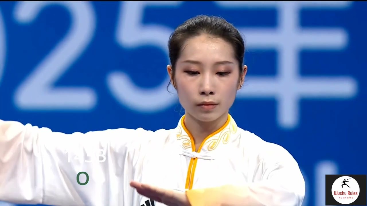  🇨🇳 Lou Zhouling  -Score: 9.796 - Women's  Taijiquan -  World Games 2025