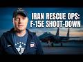 Iran Rescue Ops: F-15E Shoot-down, Artemis Moon Mission &amp; Pilot Radio Skills