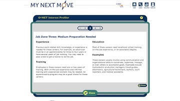 O*Net Interest Profiler : Career Exploration Activity
