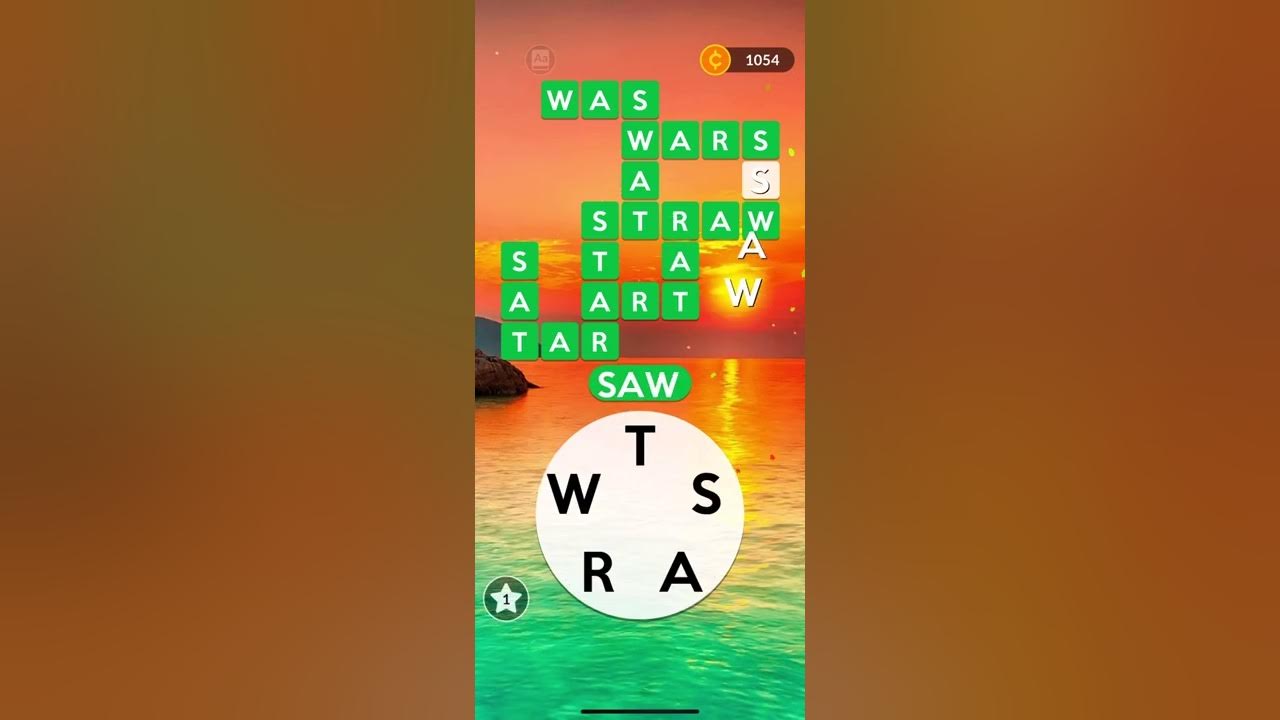Wordscapes Level 46 47 48 49 50 - YouTube