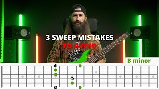 3 Sweep Picking mistakes to Avoid