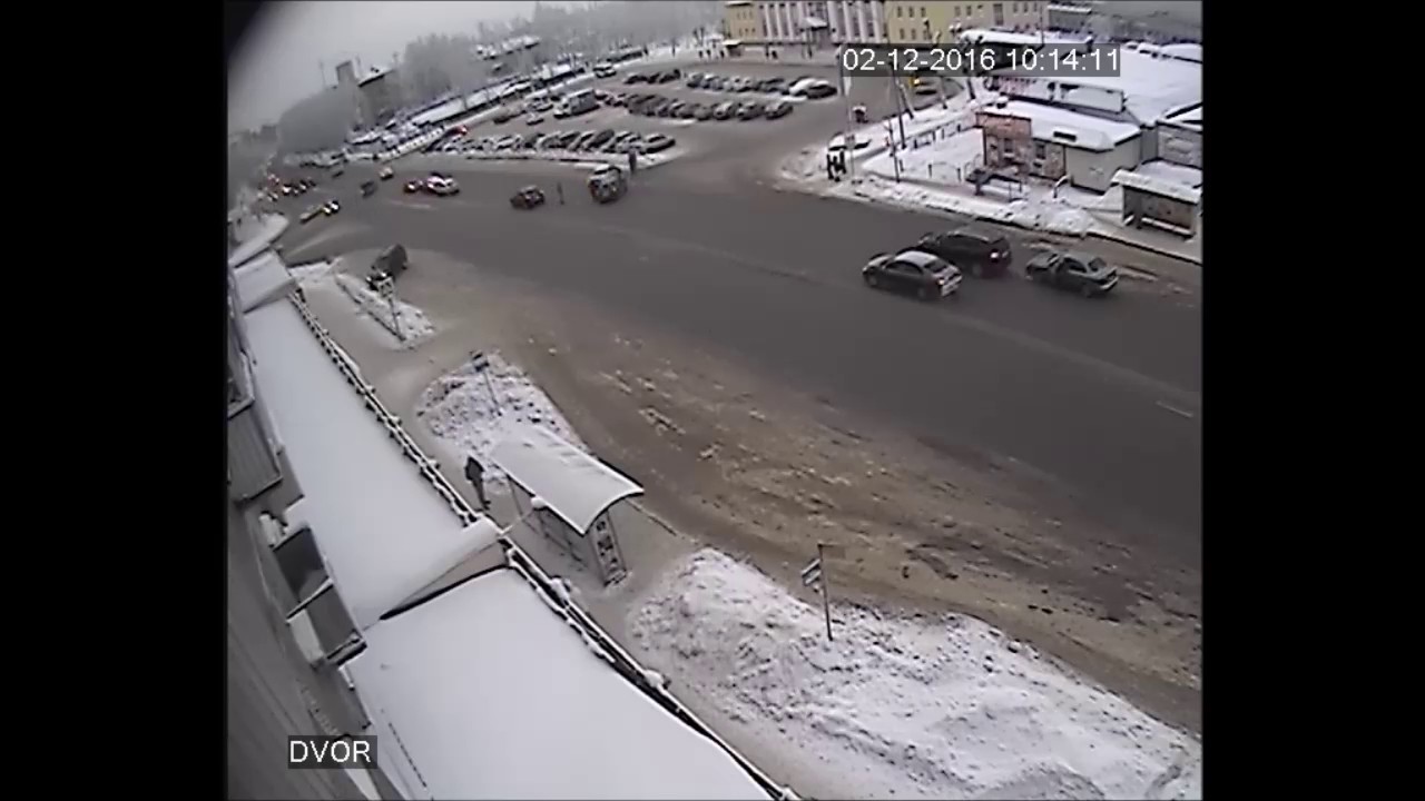 ДТП ЖД Сыктывкар 02.12.2016 - YouTube