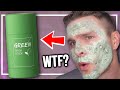 DOES THE VIRAL MAGIC GREEN STICK MASK WORK? 😲🤔