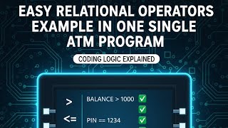 Easy way to learn .net Relational Operators in tamil | The Secret Behind Every Conditions