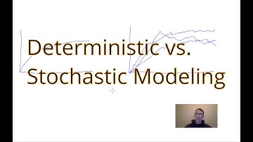 Lesson 9: Deterministic vs. Stochastic Modeling