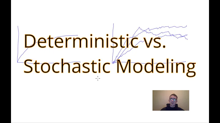 Lesson 9: Deterministic vs. Stochastic Modeling