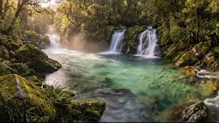 Majestic Waterfalls 🌊  Relaxing Spa Music & Peaceful Water Sounds