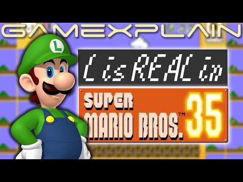 L is Real in Super Mario Bros. 35! (How To Unlock Luigi!)