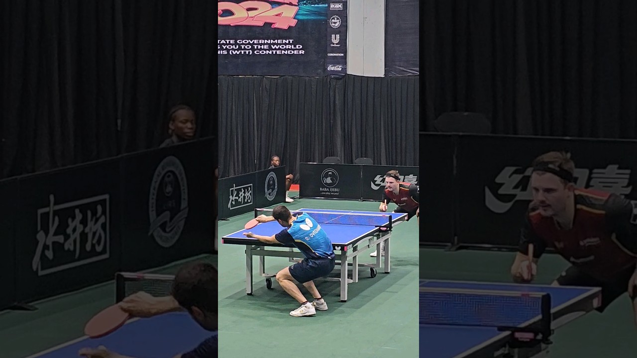 Dimitrij Ovcharov's Devastating Serve