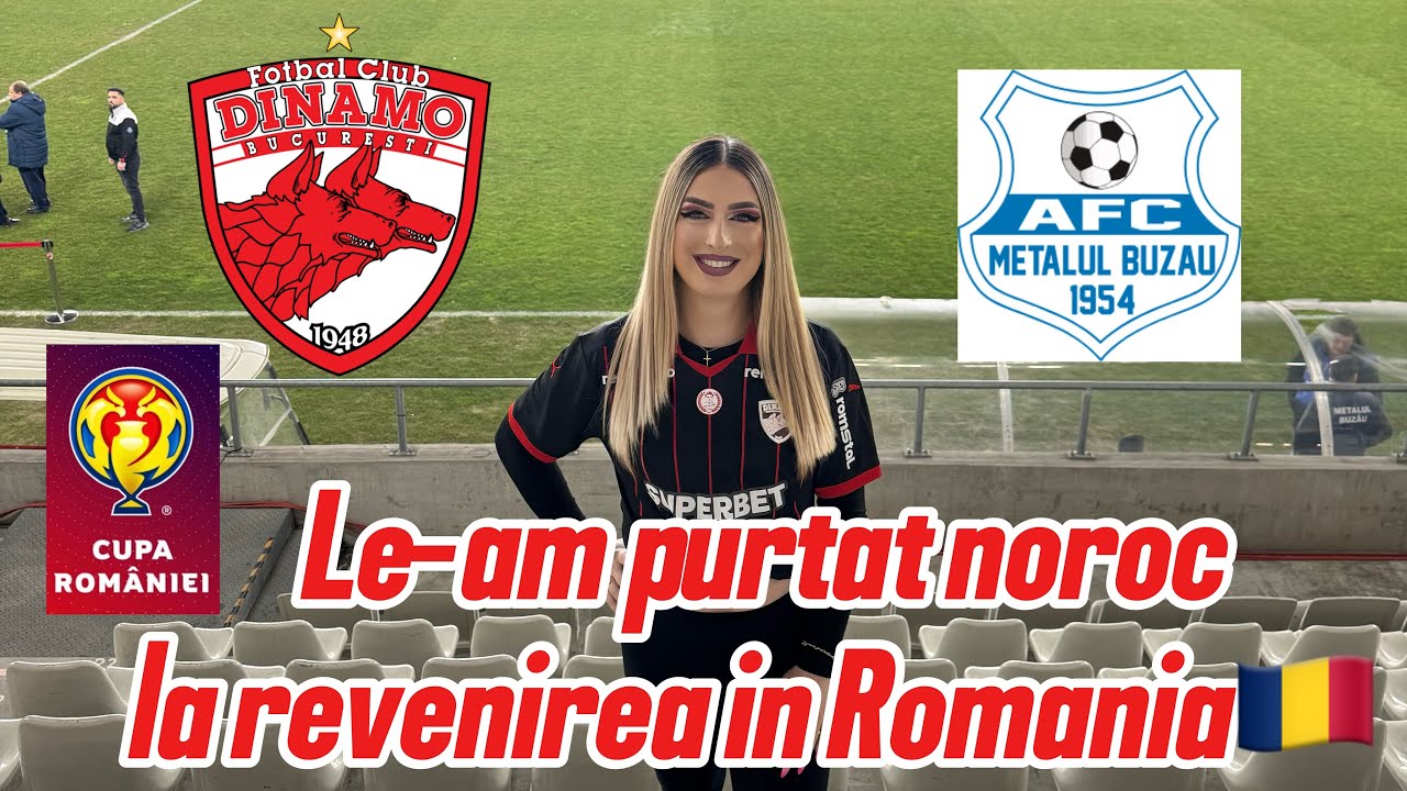 IMPREUNA LA MECI: Victorie la LIMITA pentru DINAMO 🔴⚪️+ primele impresii din PRIMA zi in Romania! 🇹🇩