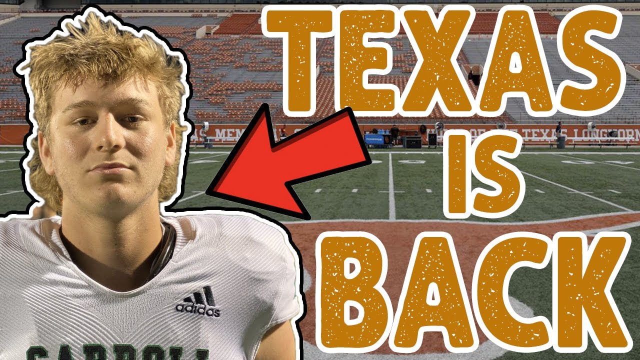 BREAKING: QUINN EWERS IS GOING TO TEXAS