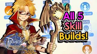 [ROOC] High Wizard Hybrid Build Skill Guide! All 5 Element Skill Setups | King Spade