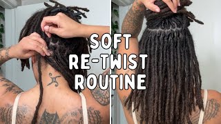 Soft Retwist on My Locs | Natural Hold, No Stiffness screenshot 5