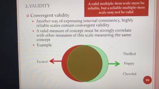 Measurement validity