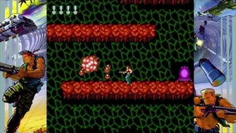 🎮 [SUPER C] Area 7 - Radioactive Lava Fields