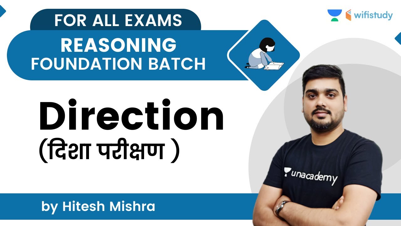 Direction | Reasoning | For All Exams | wifistudy | Hitesh Sir