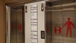 KONE Traction Elevators @ Örebro Hospital in Örebro Sweden