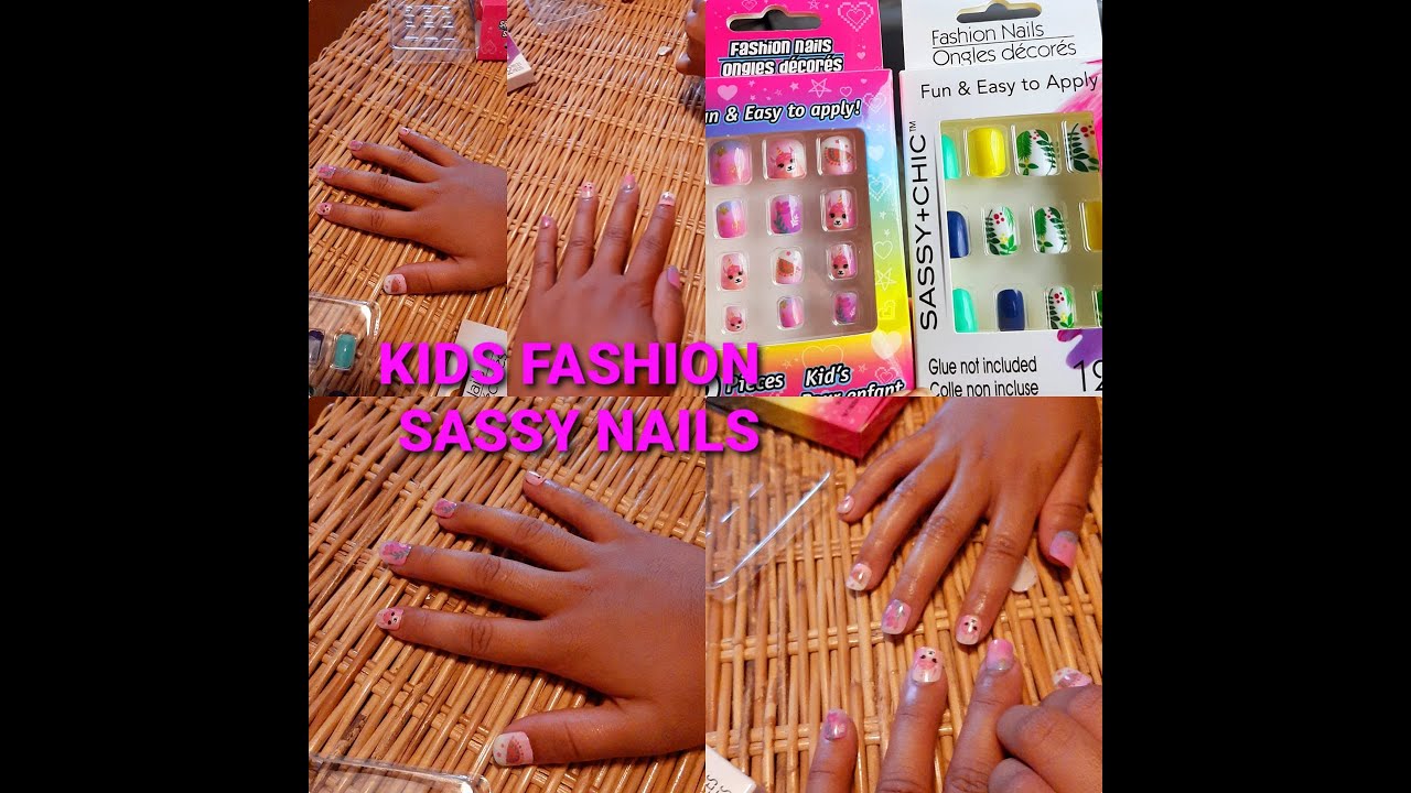 SASSY KIDS STICKER NAILS