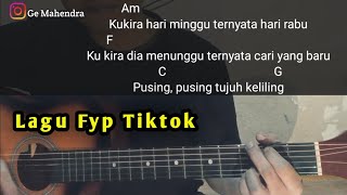 Kunci Gitar Ku Kira Hari Minggu Ternyata Hari Rabu { Wenggo - wenggo } Fajar Sadboy