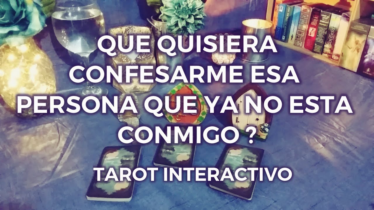 ✨Que Quisiera Confesarme ? 🔍🤔 Tarot Interactivo✨