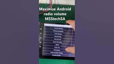 Thumbnail of How to increase volume to maximum on Android radio