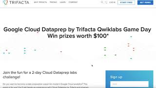 Google Cloud Dataprep by Trifacta Qwiklabs Game Day || Win Prizes worth $100