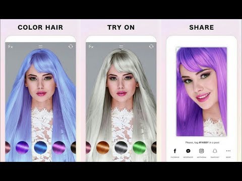 Fabby Look — เครื่องมือเปลี่ยนสีผม