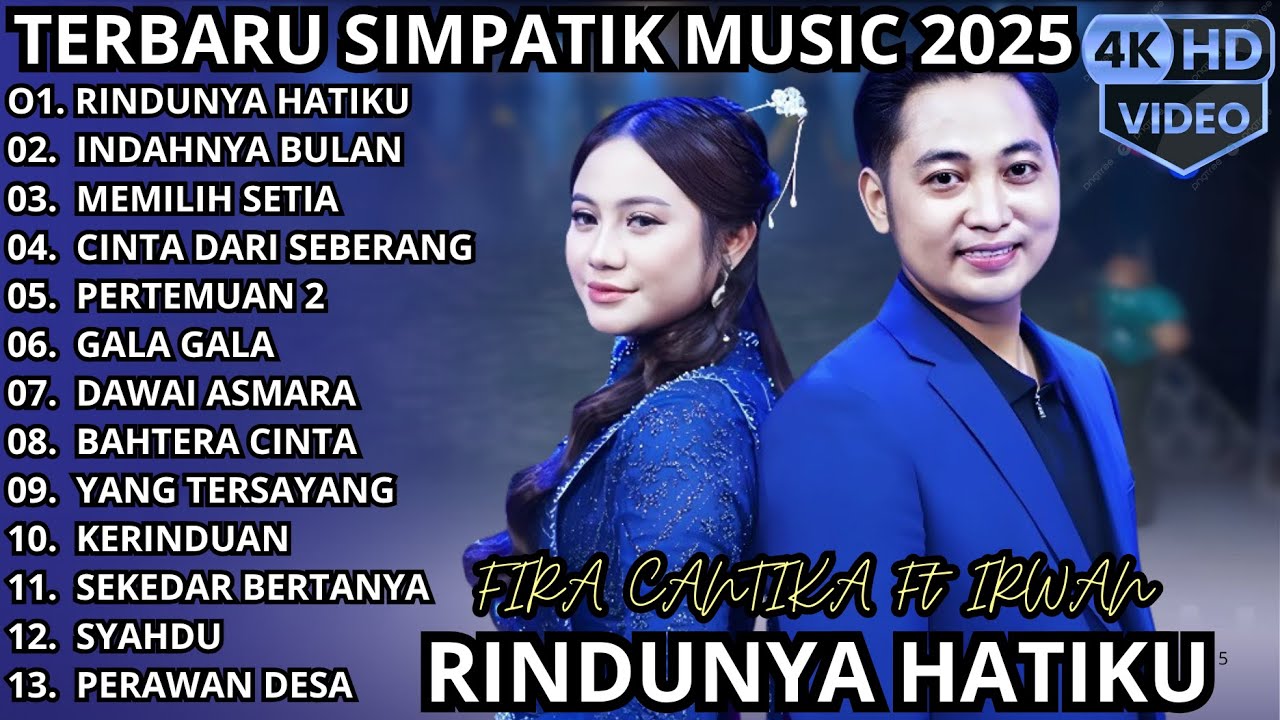 RINDUNYA HATIKU - INDAHNYA BULAN || SIMPATIK MUSIC TRENDING 2025