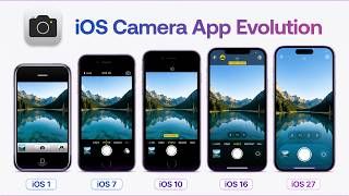 Эволюция интерфейса приложения «Камера» в iOS | От iOS 1 до iOS 27 screenshot 1