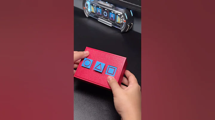 3D Printed Squid Game Mystery Vault #3dprinting