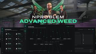 FiveM Weed Script | 26 Strains, Grow Rooms, Crossbreeding, Smell & Police Raids [QBCore/ESX/QBX]